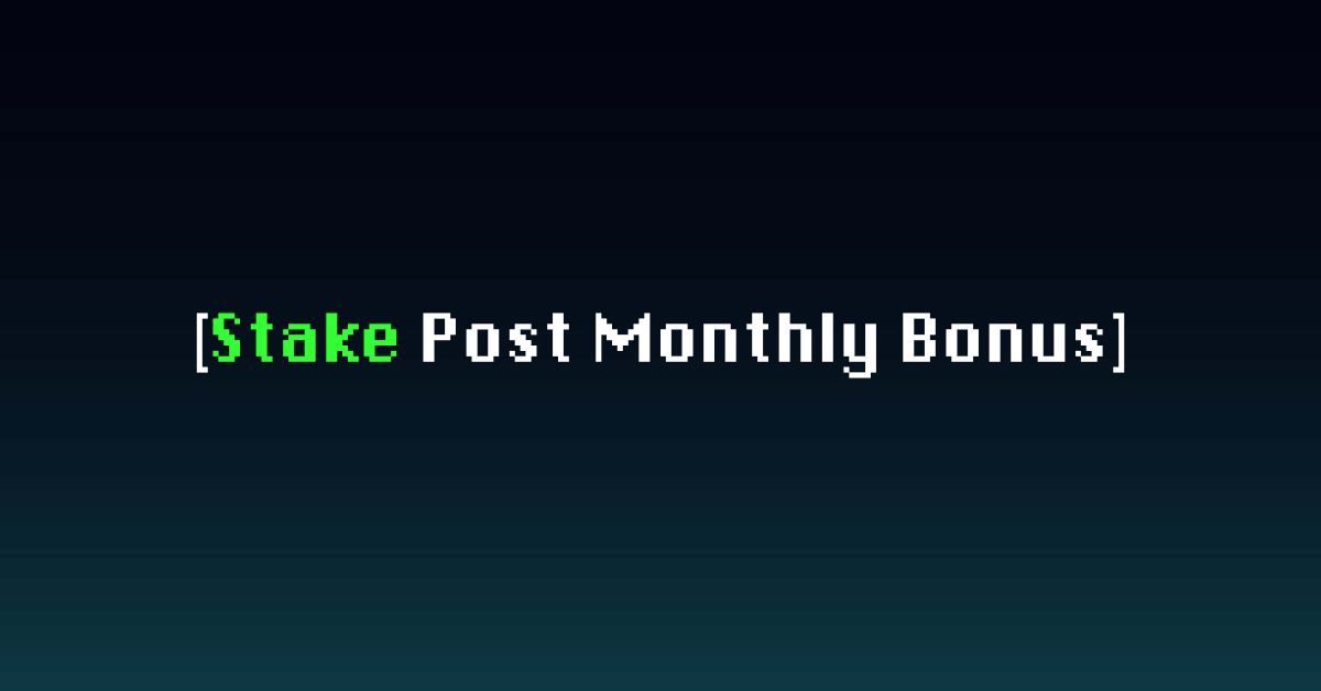 Post Monthly Bonus Stake Calculator: Estimate Your Reward After Your Month Closes